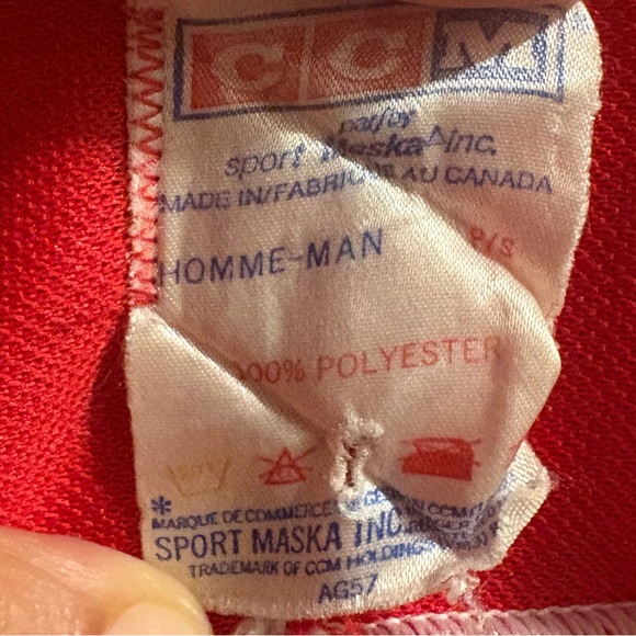 VINTAGE Washington Capitals Jersey (blank) - Picture 3 of 6